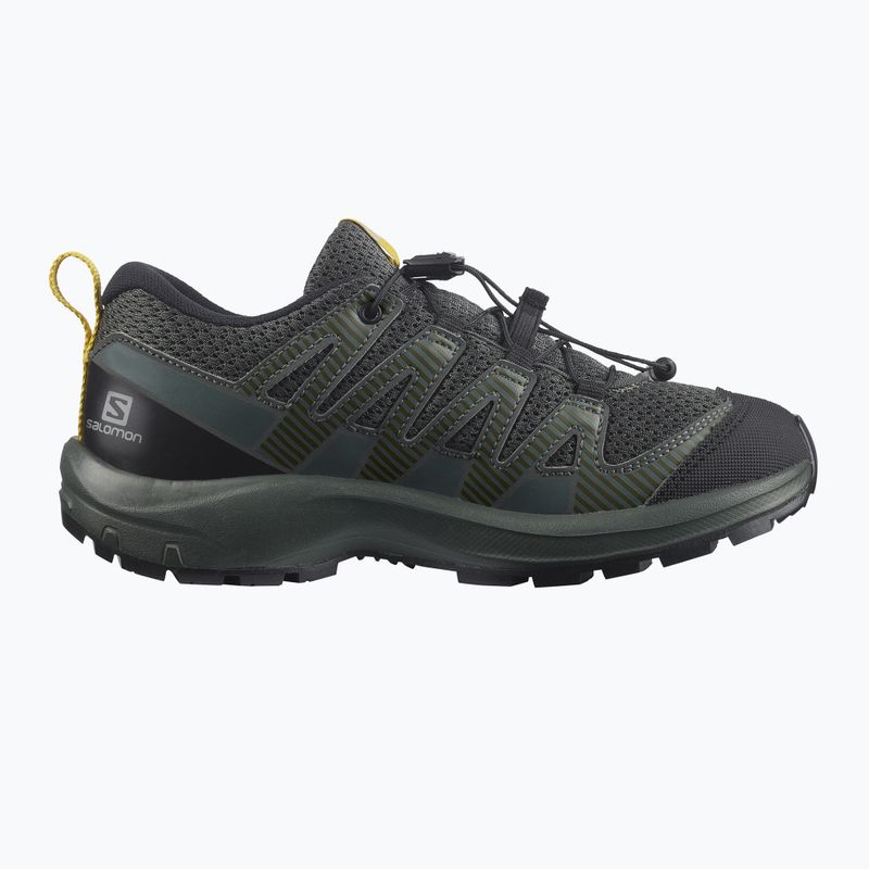 Salomon XA Pro V8 chic/sulphur scarpe da corsa per bambini 10