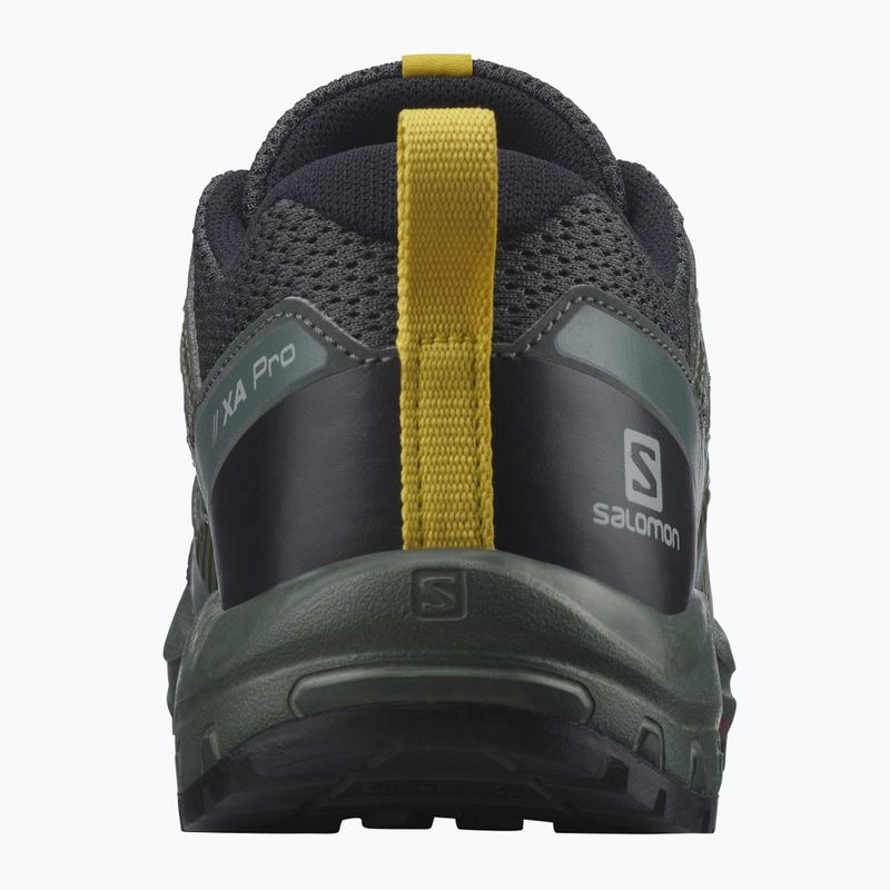 Salomon XA Pro V8 chic/sulphur scarpe da corsa per bambini 12