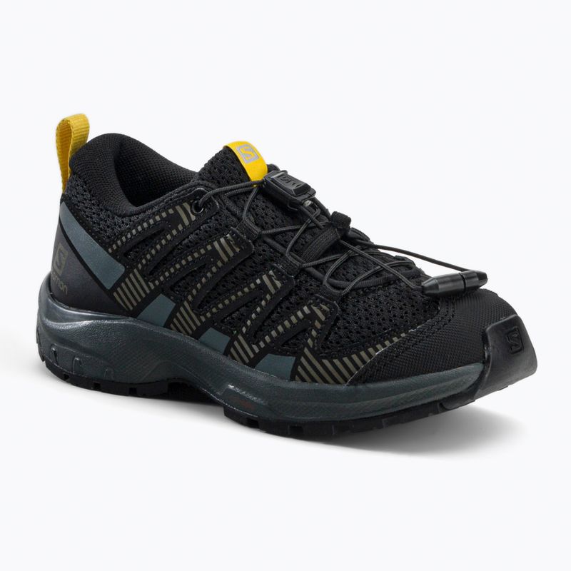 Salomon XA Pro V8 chic/sulphur scarpe da corsa per bambini