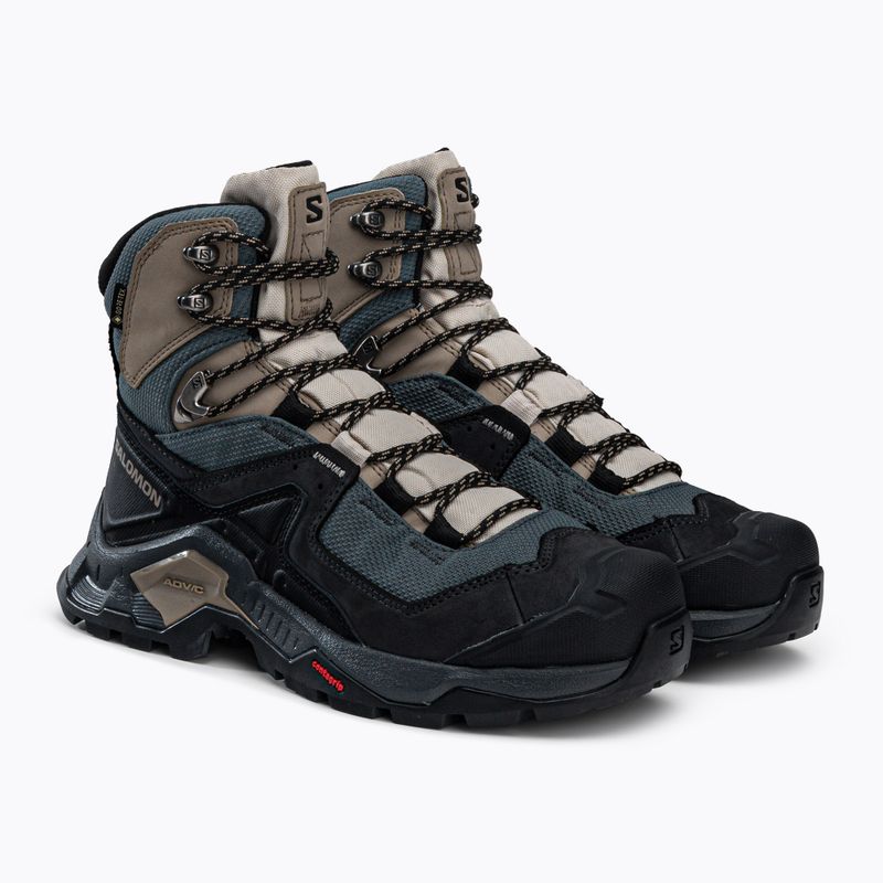 Salomon Quest Element GTX scarpe da trekking da donna ebano/giornate piovose/meteo tempestose 4