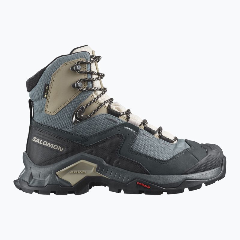 Salomon Quest Element GTX scarpe da trekking da donna ebano/giornate piovose/meteo tempestose 10