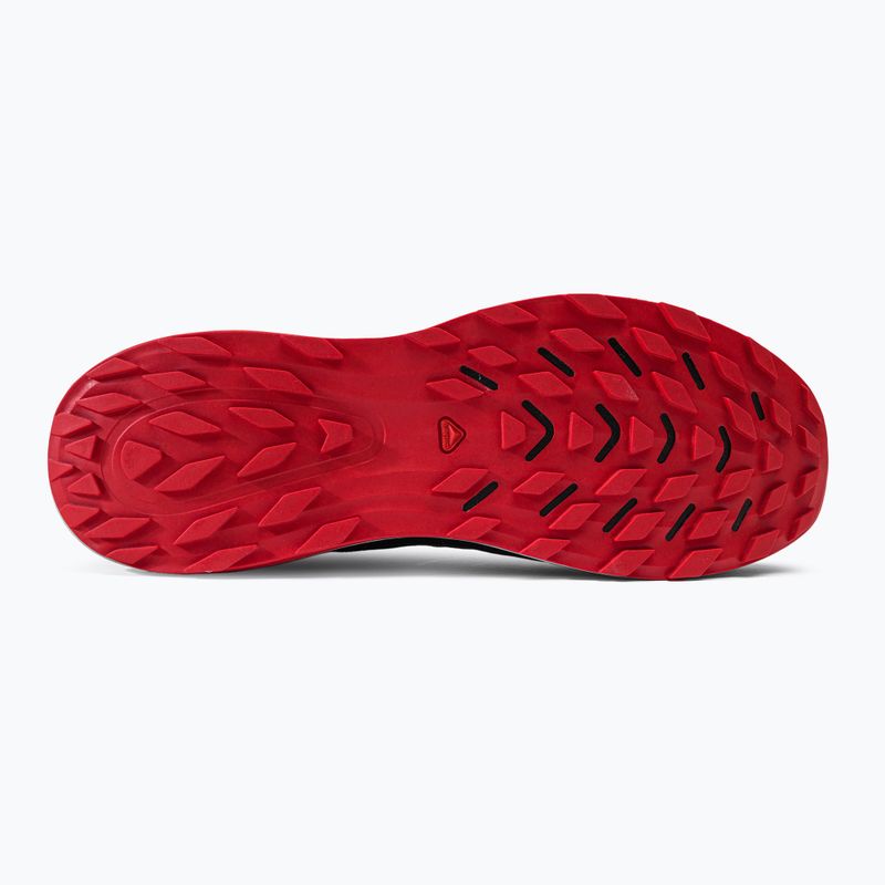 Salomon Ultra Glide scarpe da corsa uomo nero/leghe/goji berry 4