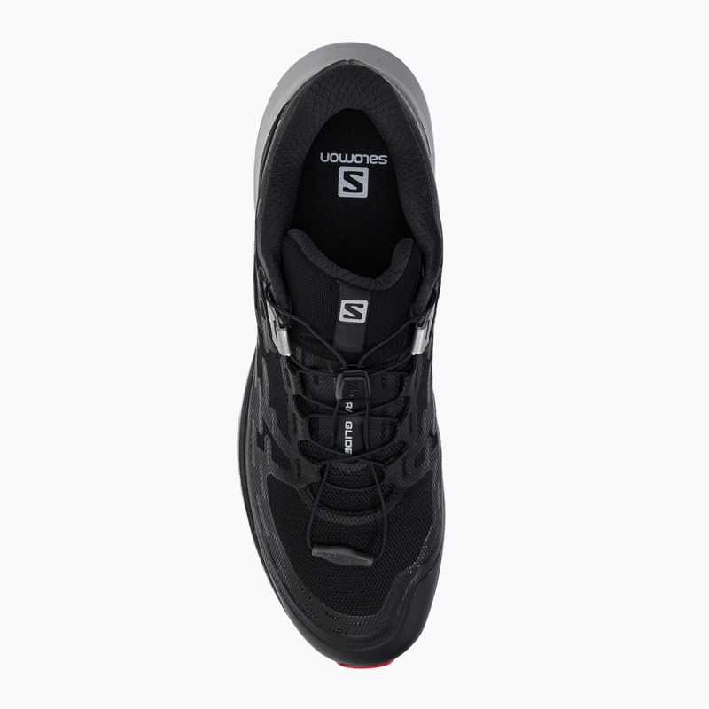 Salomon Ultra Glide scarpe da corsa uomo nero/leghe/goji berry 6