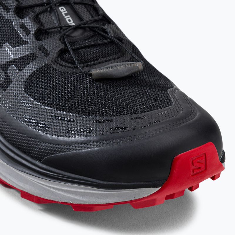 Salomon Ultra Glide scarpe da corsa uomo nero/leghe/goji berry 7