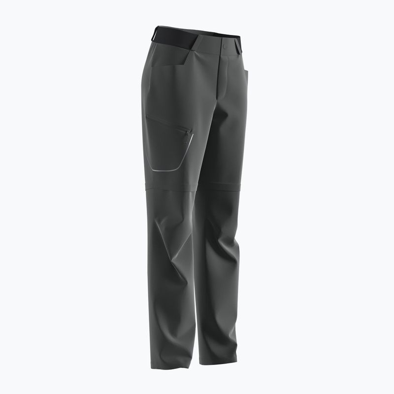 Pantaloni da trekking da donna Salomon Wayfarer Zip Off nero 8