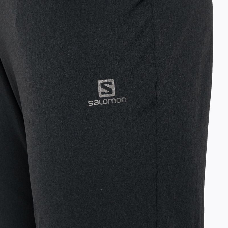 Pantaloni da trekking da donna Salomon Wayfarer Zip Off nero 4