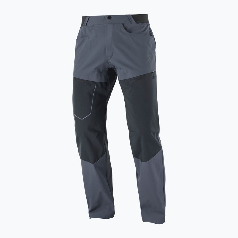 Pantaloni da trekking da uomo Salomon Wayfarer Secure ebano/nero