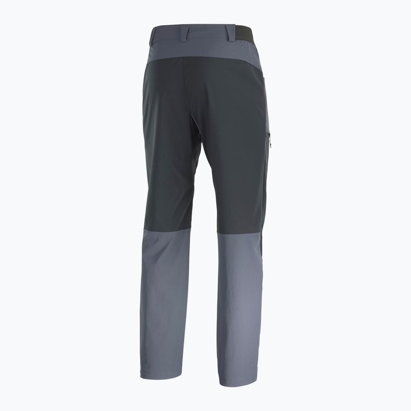 Pantaloni da trekking da uomo Salomon Wayfarer Secure ebano/nero 2