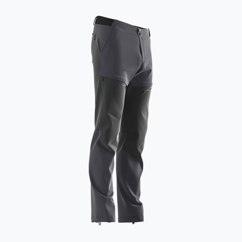 Pantaloni da trekking da uomo Salomon Wayfarer Secure ebano/nero 3