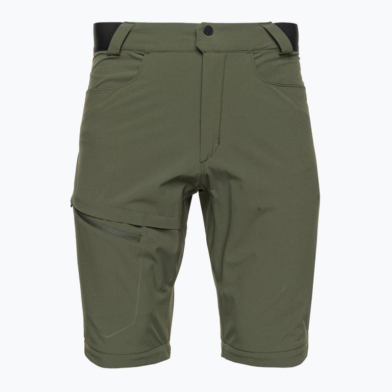 Pantaloni da trekking Salomon Wayfarer Zip Off foresta da uomo 5
