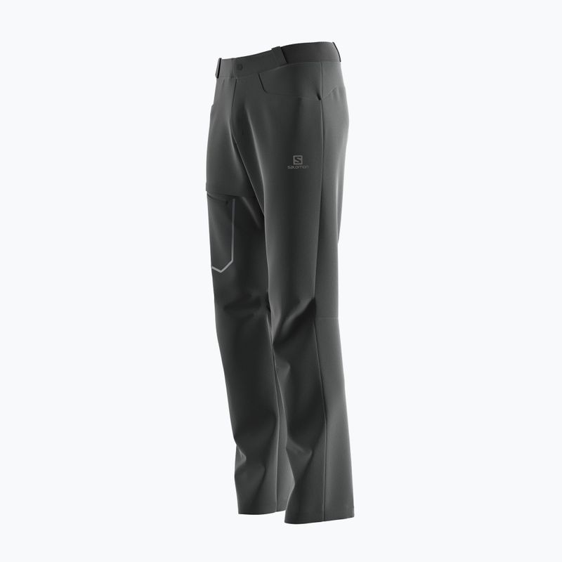 Pantaloni da trekking da uomo Salomon Wayfarer nero 4
