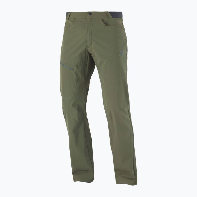 Pantaloni da trekking Salomon Wayfarer forest night da uomo