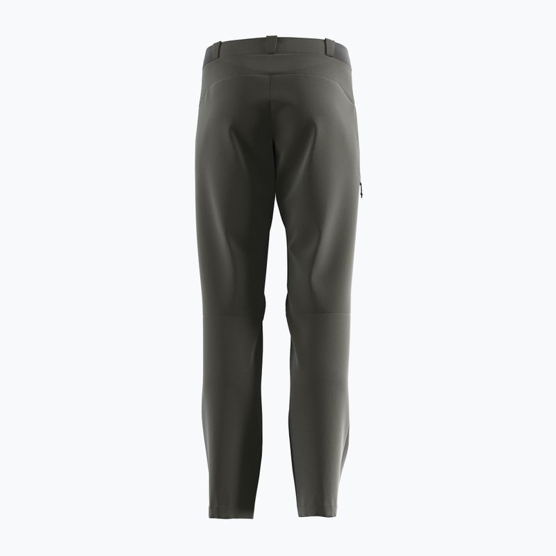 Pantaloni da trekking Salomon Wayfarer forest night da uomo 2