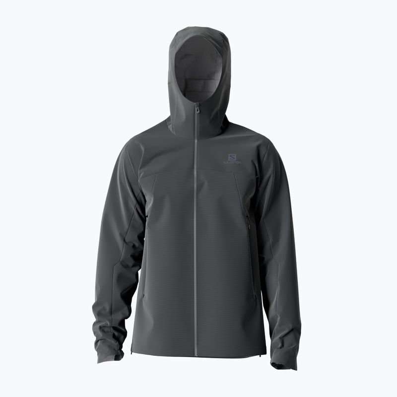 Giacca antipioggia Salomon Outline GTX 2.5L nera da uomo 2