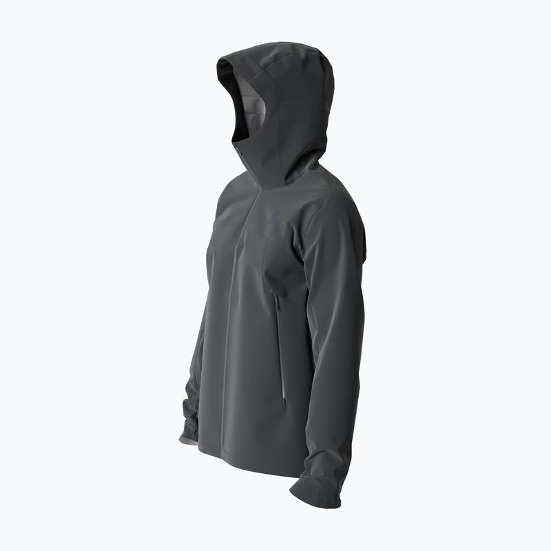 Giacca antipioggia Salomon Outline GTX 2.5L nera da uomo 3