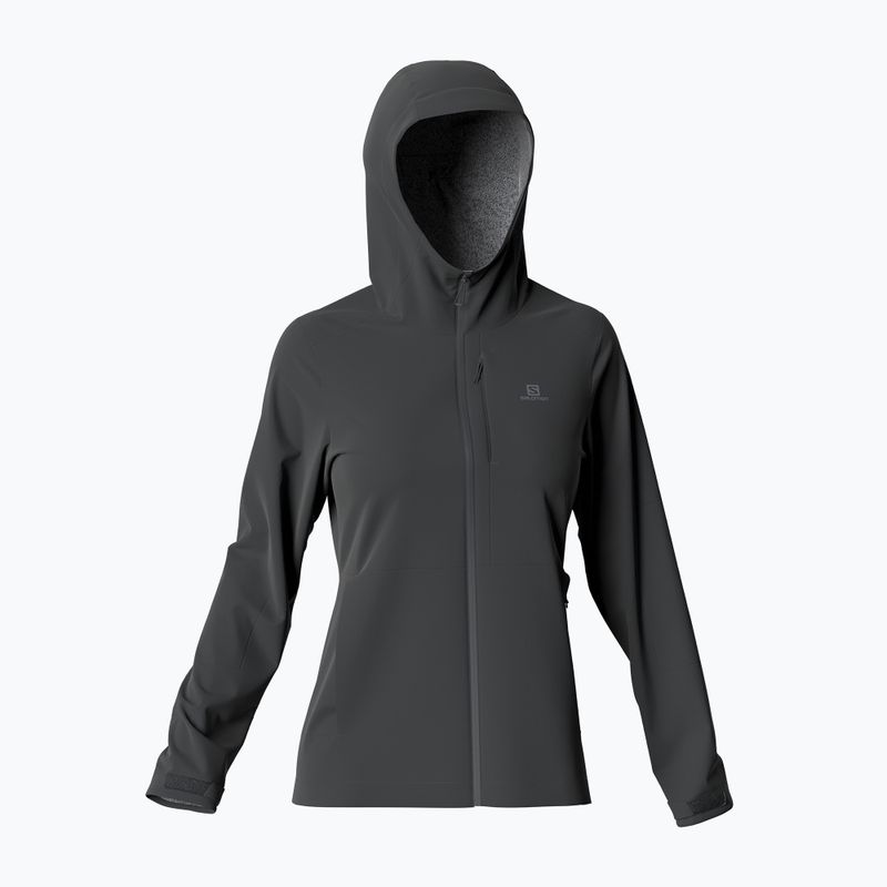 Giacca antipioggia Salomon Outrack WP donna nero 2