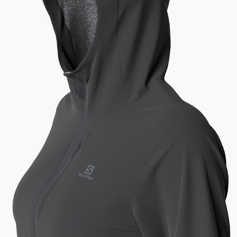 Giacca antipioggia Salomon Outrack WP donna nero 5