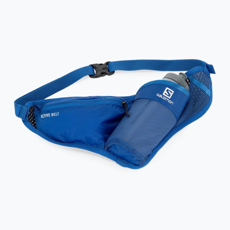 Cintura da corsa Salomon Active blu nautico/indaco umido 2