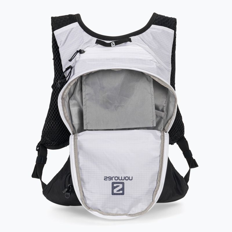 Zaino da trekking Salomon XT 6 l bianco/nero 4