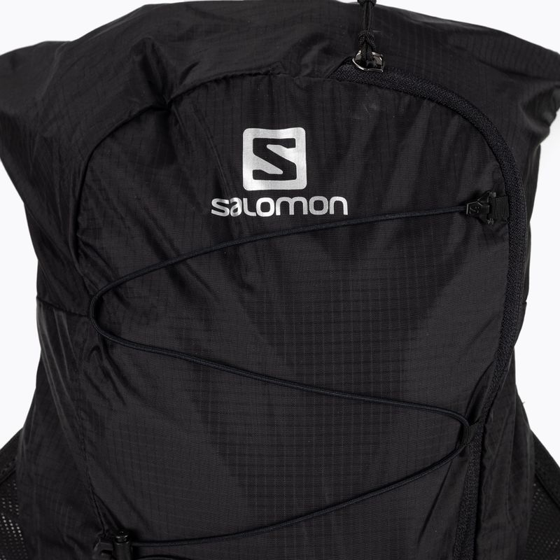 Salomon Active Skin 8 set gilet da corsa nero 5