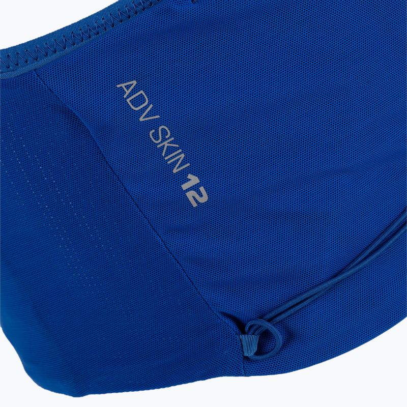 Salomon ADV Skin 12 set gilet da corsa blu nautico/ebano/bianco 6