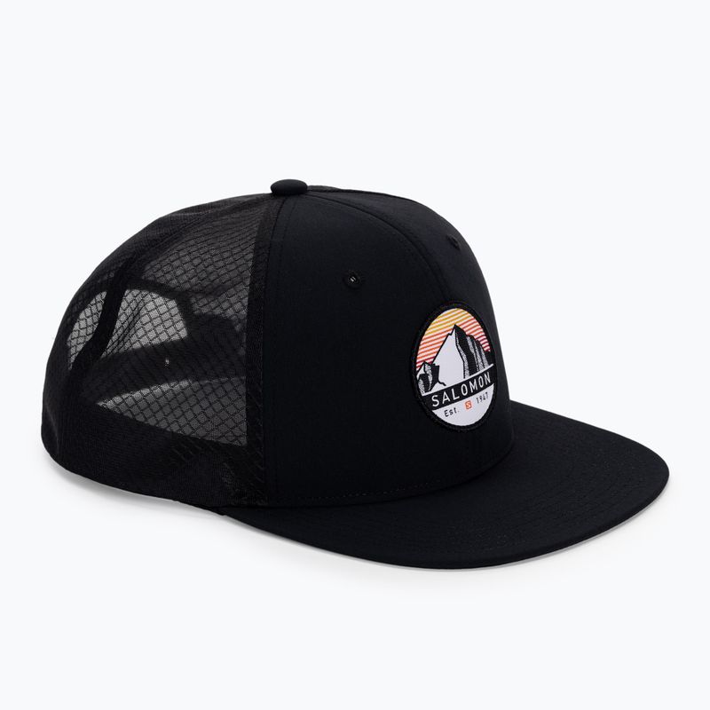 Berretto Salomon Trucker Flat nero