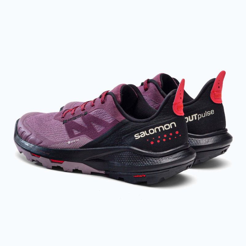 Salomon Outpulse GTX, scarponi da trekking da donna tulipwood/nero/pordo 3
