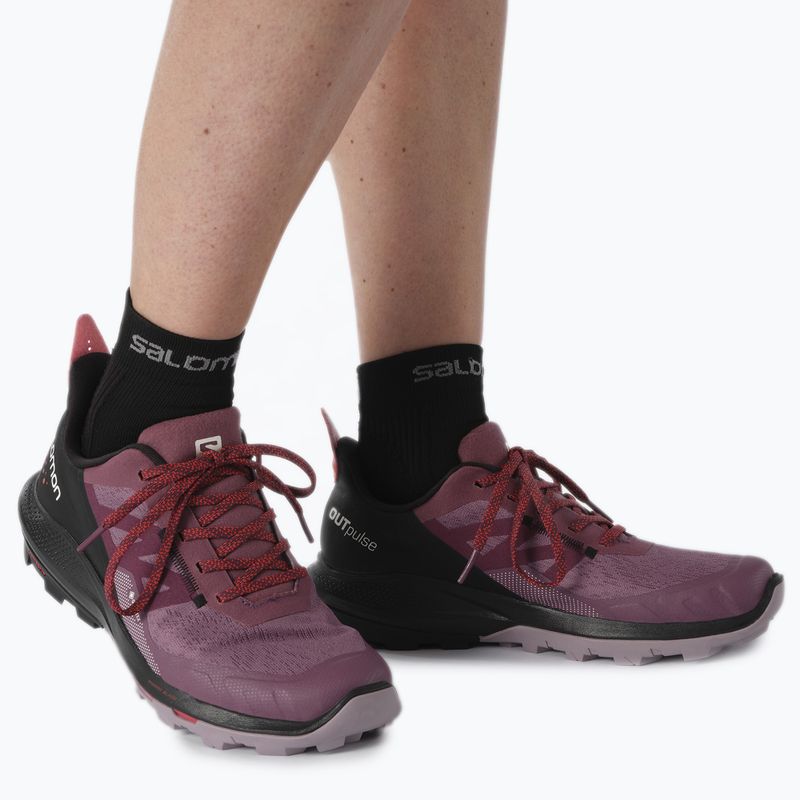 Salomon Outpulse GTX, scarponi da trekking da donna tulipwood/nero/pordo 16