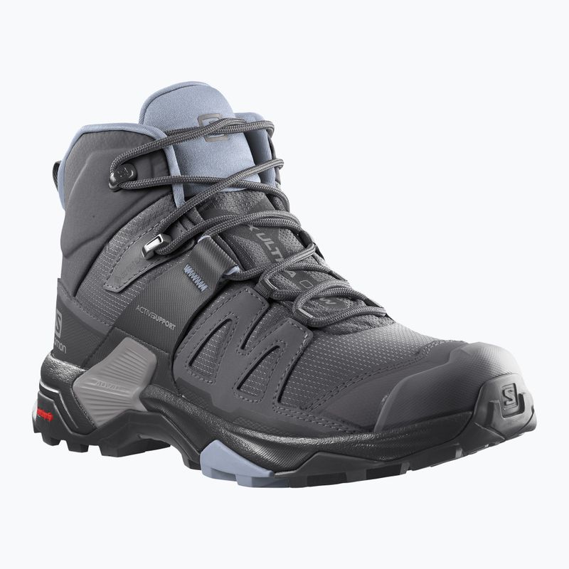 Scarpe da trekking da donna Salomon X Ultra 4 Mid GTX magnete/nero/zen 11