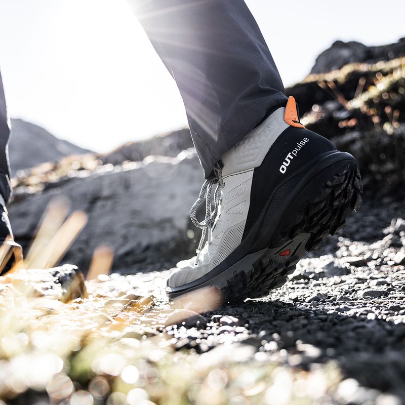 Salomon Outpulse Mid GTX ferro battuto/nero scarpe da trekking da uomo 9