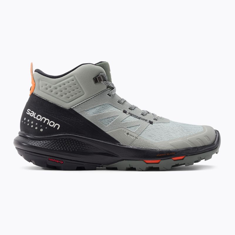 Salomon Outpulse Mid GTX ferro battuto/nero scarpe da trekking da uomo 2