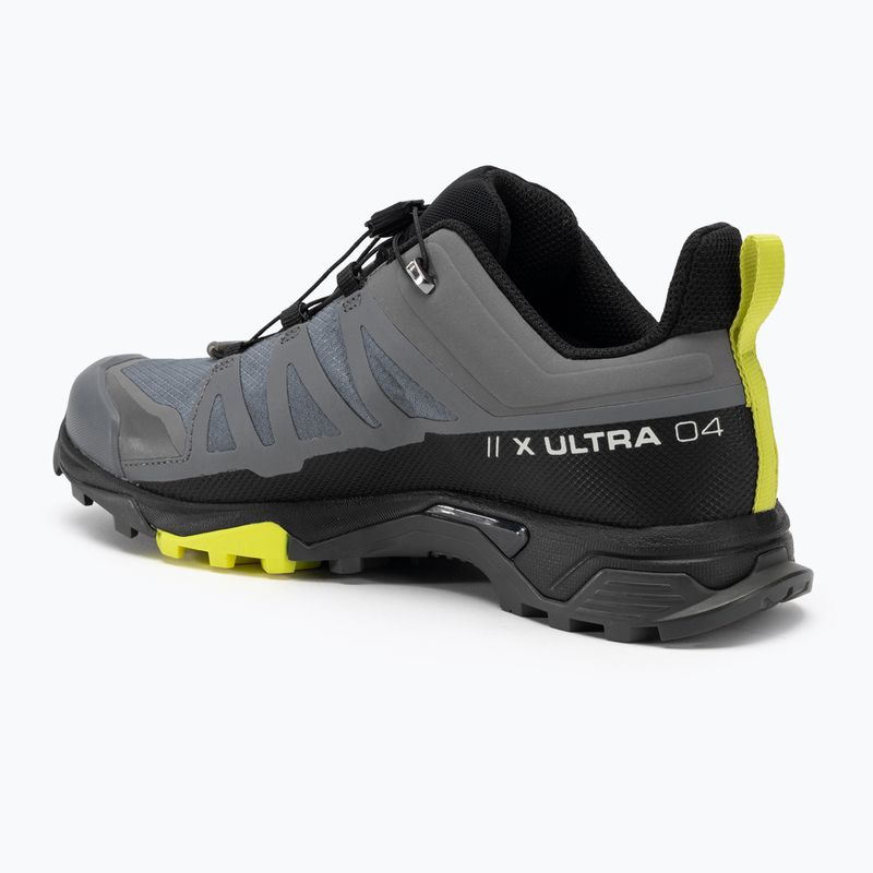 Scarpe da trekking da uomo Salomon X Ultra 4 GTX quiet shade/nero/primula della sera 3