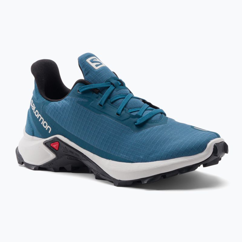 Salomon Alphacross 3 scarpe da corsa da uomo bluesteel/lunar rock/nero