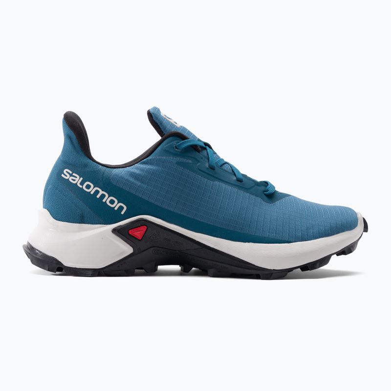 Salomon Alphacross 3 scarpe da corsa da uomo bluesteel/lunar rock/nero 2