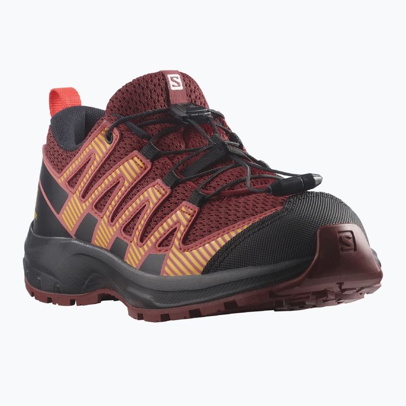 Salomon XA Pro V8, scarpe da corsa per bambini, dalia/nero/pordo 10