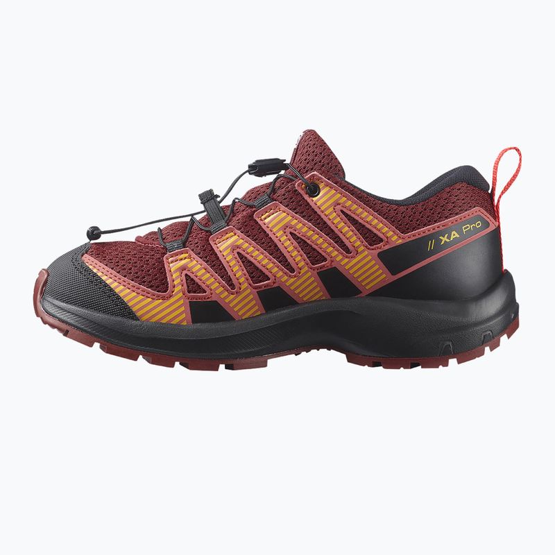 Salomon XA Pro V8, scarpe da corsa per bambini, dalia/nero/pordo 12