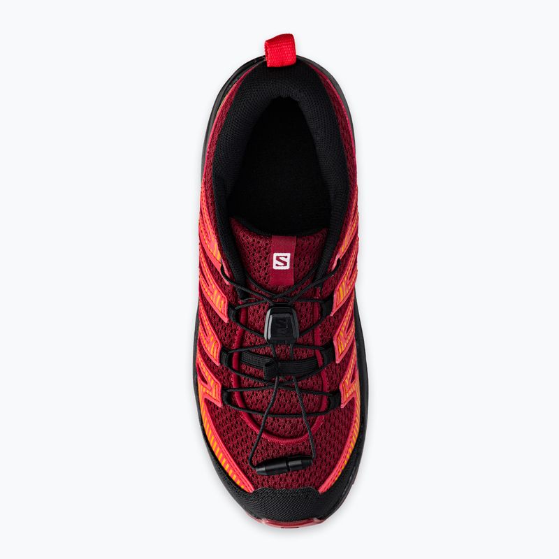 Salomon XA Pro V8, scarpe da corsa per bambini, dalia/nero/pordo 6