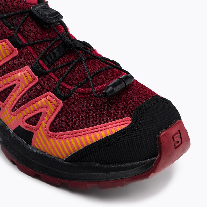 Salomon XA Pro V8, scarpe da corsa per bambini, dalia/nero/pordo 7
