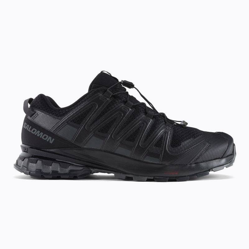 Scarpe da corsa da uomo Salomon XA Pro 3D V8 nero/magnete 2