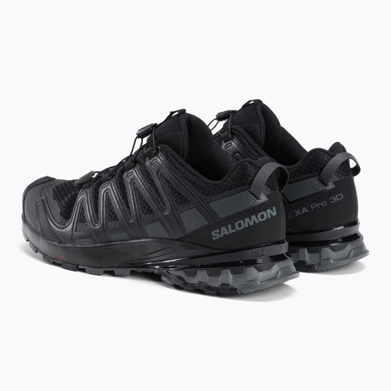 Scarpe da corsa da uomo Salomon XA Pro 3D V8 nero/magnete 3
