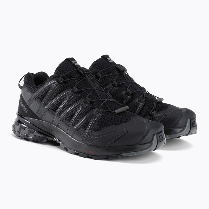 Scarpe da corsa da uomo Salomon XA Pro 3D V8 nero/magnete 4
