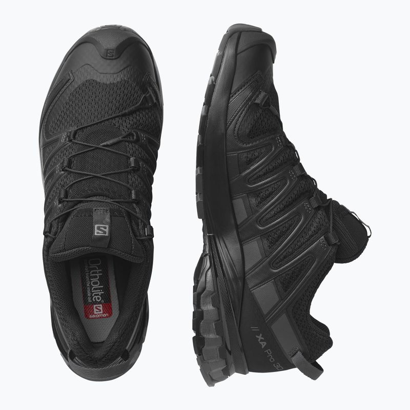 Scarpe da corsa da uomo Salomon XA Pro 3D V8 nero/magnete 14