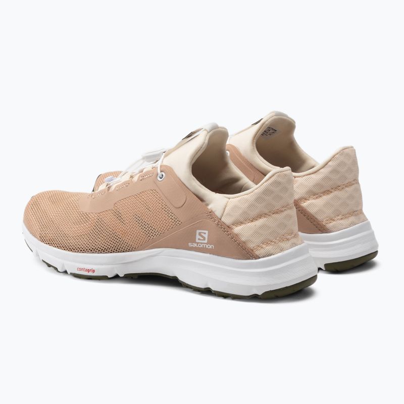 Scarpe da corsa da donna Salomon Amphib Bold 2 scirocco/sun kiss/olive night 5
