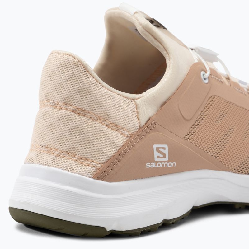 Scarpe da corsa da donna Salomon Amphib Bold 2 scirocco/sun kiss/olive night 11