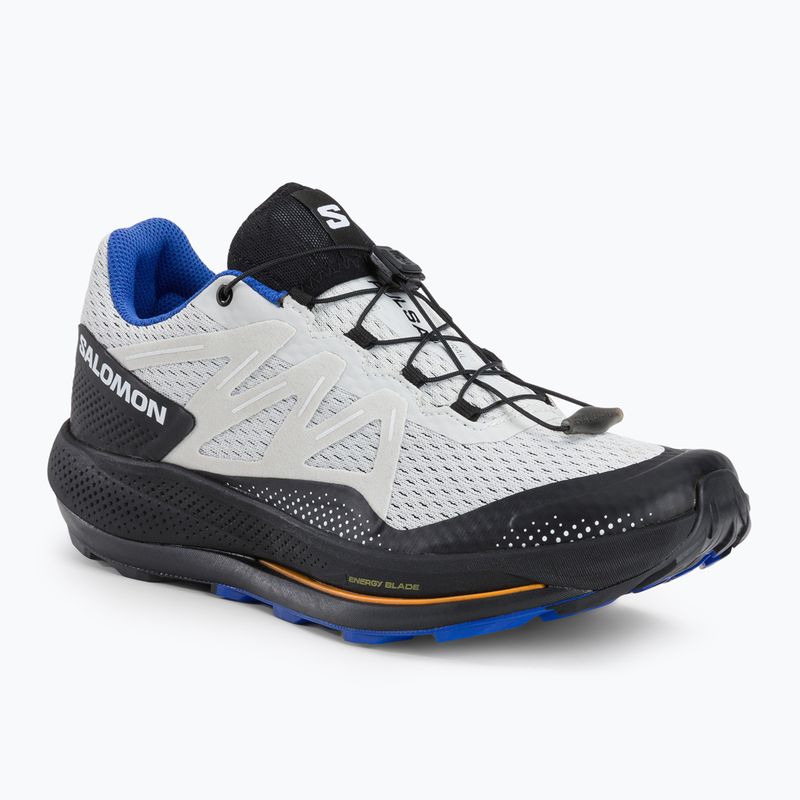 Salomon Pulsar Trail, scarpe da corsa da uomo, lunare/nero/abbagliante