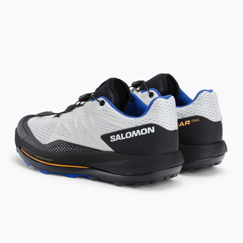 Salomon Pulsar Trail, scarpe da corsa da uomo, lunare/nero/abbagliante 6