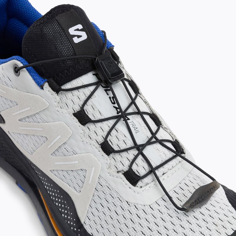 Salomon Pulsar Trail, scarpe da corsa da uomo, lunare/nero/abbagliante 13