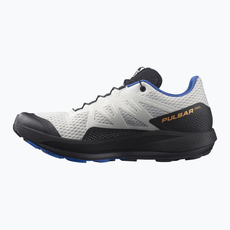 Salomon Pulsar Trail, scarpe da corsa da uomo, lunare/nero/abbagliante 3