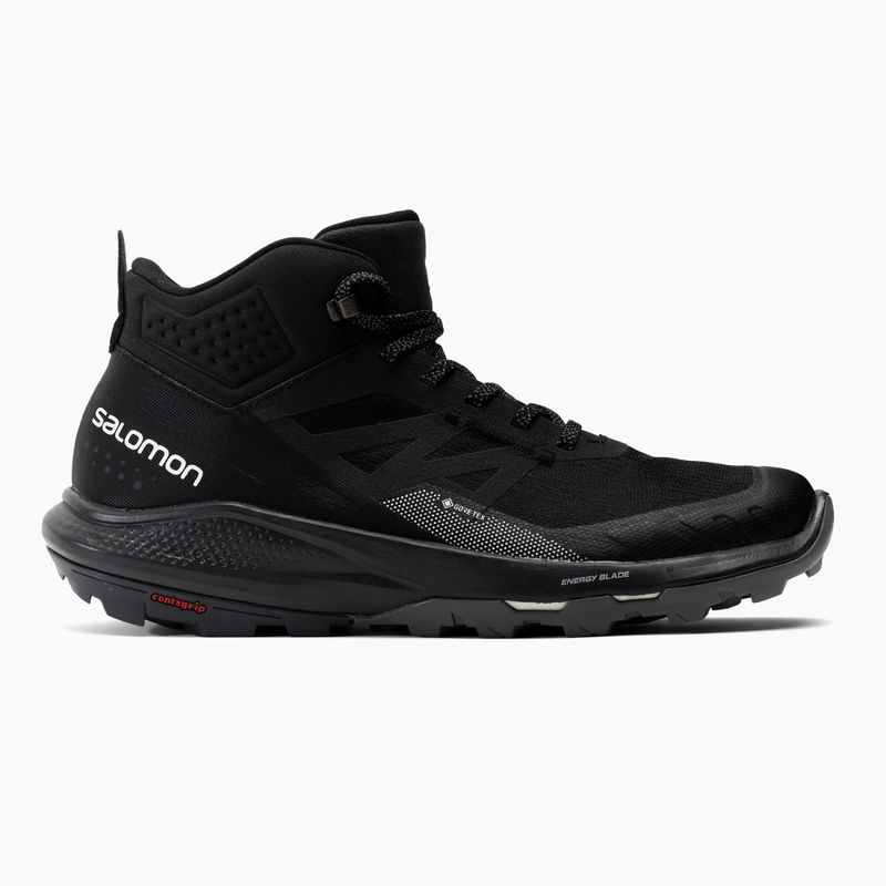 Salomon Outpulse Mid GTX scarpe da trekking da uomo nero/ebano/vanila 2