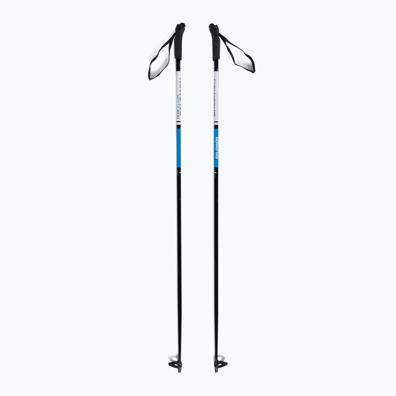 Salomon Escape Alu Jr. bastoncini da sci di fondo per bambini nero/blu/bianco